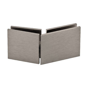 Brushed Nickel Pivoting Transom Designer Series Clip