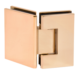 Lifetime Brass Designer 135 Degree Glass To Glass Hinge