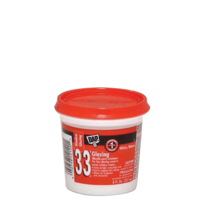 CRL White DAP® '33'® Glazing Compound - Half Pint