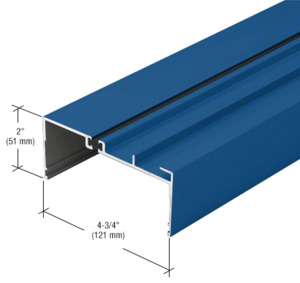 CRL-U.S. Aluminum Stacking Head Channel, Thermally Improved, Custom Paint - 24'-2"