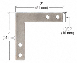 CRL 487 OfficeFront™ Corner Clips