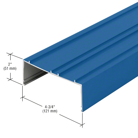 CRL-U.S. Aluminum Stacking Head Channel, Custom Paint - 24'-2