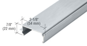 CRL 487 Mill OfficeFront™ Horizontal Mullion Base - 24'-2"