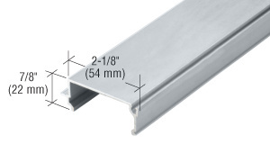 CRL 487 Mill OfficeFront™ Horizontal Mullion Base - 24'-2"