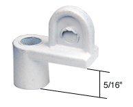 CRL White 5/16" Diecast Window Screen Clips - Carded