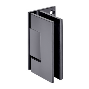 CRL Gun Metal Vienna 044 Series Wall Mount Offset Back Plate Hinge