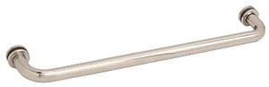 CRL Satin Nickel 24" BM Series Tubular Single-Sided Towel Bar