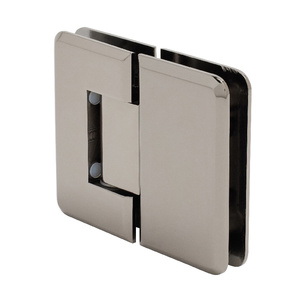 CRL Gun Metal Pinnacle 180 Series 180 Degree Glass-to-Glass Standard Hinge