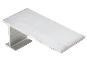 CRL-U.S. Aluminum Wall Jamb Anchors for TW550 Structural Silicone Vertical Mullions - 4/Pk