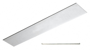 CRL Satin Anodized Flat Snap-In Channel 240"