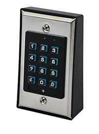 CRL Brushed Stainless Programmable Digital Keypad