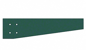CRL Custom KYNAR® Paint 42" x 4" Tapered Square Outrigger