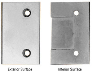 CRL Chrome Vienna Watertight Cover Plate