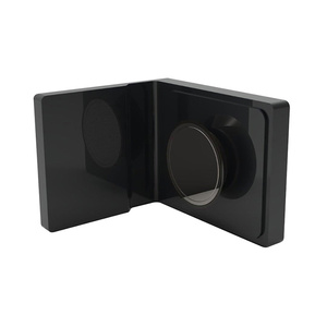 CRL Matte Black Lugano Series Wall Mount Bracket