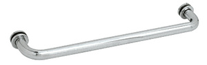 CRL Polished Chrome 20" BM Series Tubular Single-Sided Towel Bar
