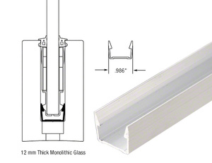 CRL TAPER-LOC® XA Mill Aluminum 10" Setting Base for B5S, B5G, B5T, and 8B Base Shoe