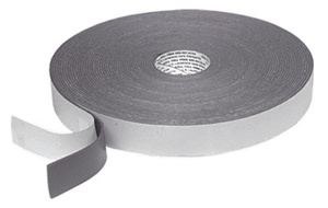 CRL Gray 1/4" x 1-1/2" Single Sided Foam Glazing Tape
