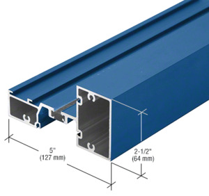 CRL-U.S. Aluminum Intermediate Horizontal Mullion, Thermally Broken, Custom Paint - 24'-2"