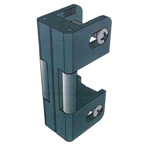 CRL Aluminum Finish Replacement Strike for 896 Removable Mullion Used with 2095 Rim Panic Device