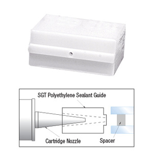 CRL 3/16" Polyethylene Sealant Guide