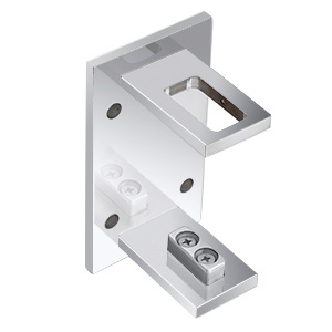 CRL 316 Polished Stainless P9 Post Fascia Mount Bracket