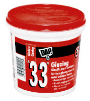CRL White DAP® '33'® Glazing Compound - Quart