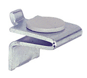 CRL Brite Zinc Plated 3/4" Shelf Support With Rubber Cushion for KV233 or KV255 Standards