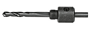 CRL Hole Saw Mandrel for 5/8" to 1-1/8" Hole Saws With 1/4" Shank