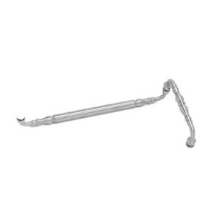 Polished Chrome 8" x 18" Traditional Series Towel Bar Handle Combo