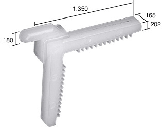 CRL Swivel Key - 1.35" Leg; .165" Width - 20/Pk