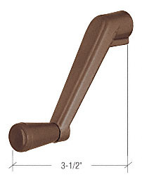 CRL Bronze Awning Operator Handle With 3/8" Spline Size 3-1/2" Length