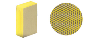 CRL Yellow 400X Grit Diamond Hand Pad