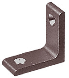 CRL Duranodic Bronze Brace for Extra Tall Partition Posts