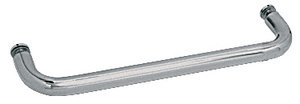 CRL Polished Nickel 18" BM Series Single-Sided Towel Bar Without Metal Washers