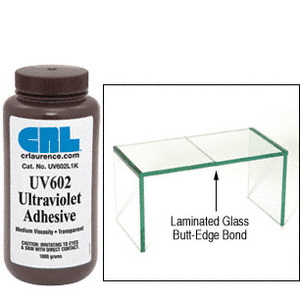 CRL UV602L UV/Visible Light Adhesive - 1000g