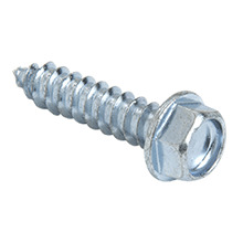 CRL-U.S. Aluminum #12 x 1" Hex Washer Head Tek Screw - 100/Pk
