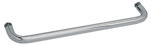 CRL série BM, Porte-serviettes simple sans rondelles métalliques, 508 mm (27 po), nickel brossé