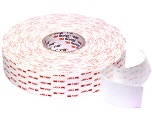 CRL 3M® White 2" Very High Bond Manufacturing Tape