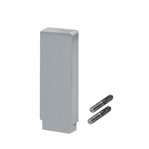 CRL-Blumcraft® Mill Aluminum Decorative Flat End Caps for 637 Series Aluminum Cap Railings