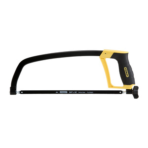 CRL Stanley® Black/Yellow 12" Solid Frame Hacksaw