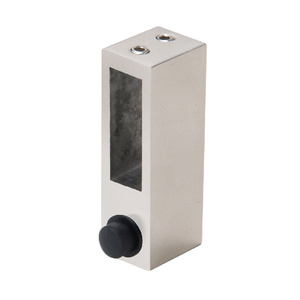 CRL Brushed Stainless Serenity Series Door Stopper - 2/pk