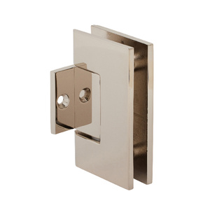 CRL Polished Nickel Geneva 280 Series 180 Degree Pony Wall Mount Hinge