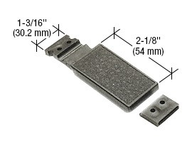 CRL Universal Backslider Replacement Latch Double Screw Mount