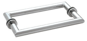 CRL Polished Chrome 18" MT Series Back-to-Back Towel Bar