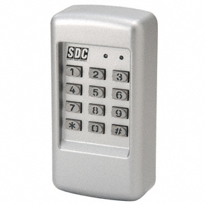 CRL SDC® EntryCheck® Indoor/Outdoor Heavy-Duty Digital Programmable Keypads