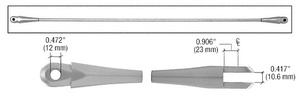 CRL Tension Rod End Fittings for 12mm Rod (Set of 2)