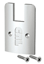 CRL Satin Anodized Low Profile End Cap With Screws