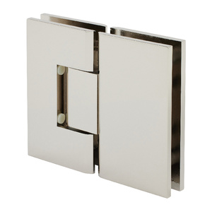 CRL Polished Nickel Vienna 180 Series Glass-to-Glass Hinge