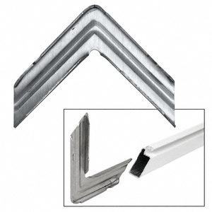 CRL 1/4" Aluminum Corner For WSF344 and A344 Series Screen Frames