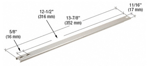 CRL 13-7/8" Window Casement Operator Channel Guide